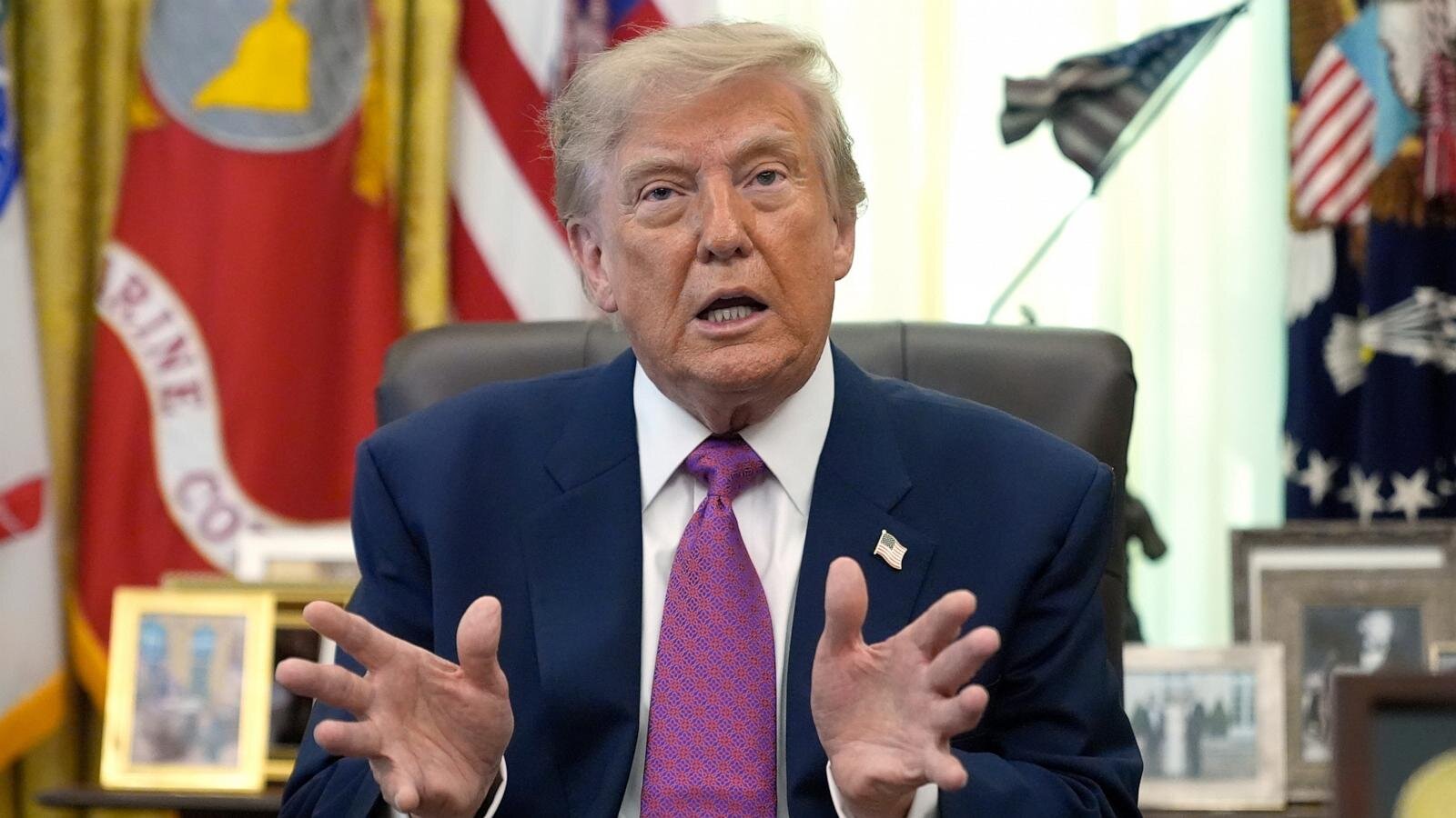 Trump announces 'historic' US-Venezuela oil deal that he says will lower gas prices