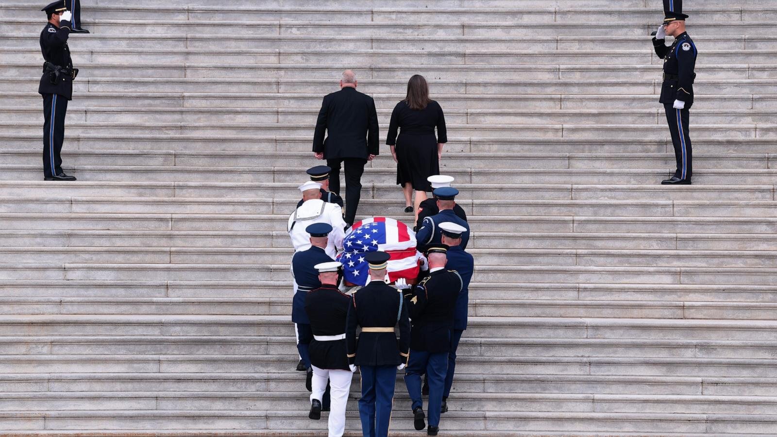 Sen. Lindsey Graham's funeral services take place in DC