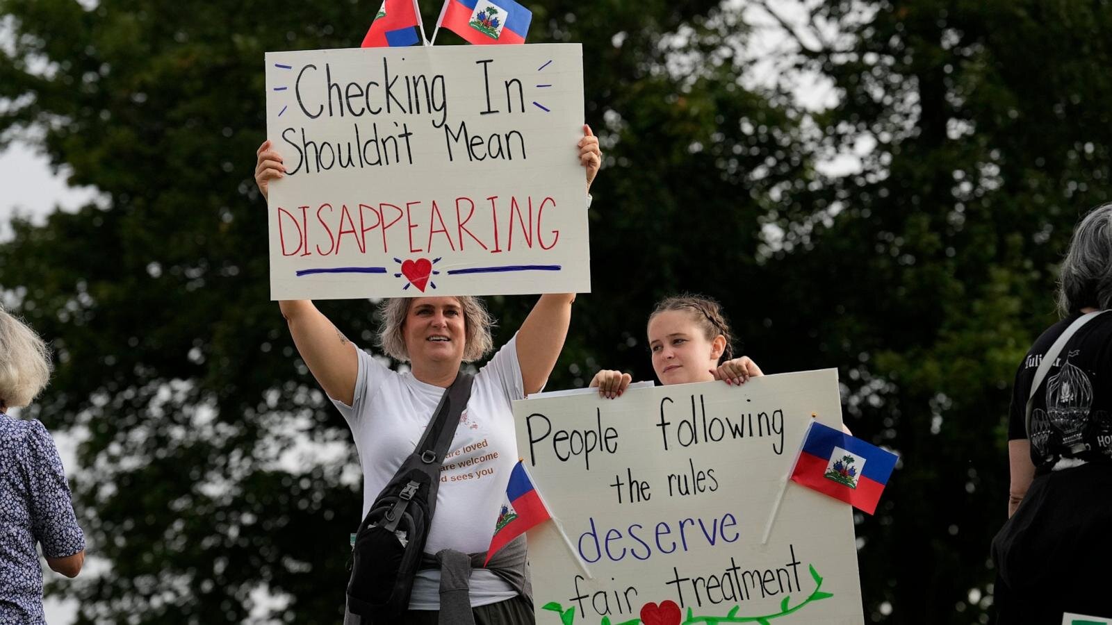 Some Haitian immigrants in Ohio told to report to ICE and given ankle monitors
