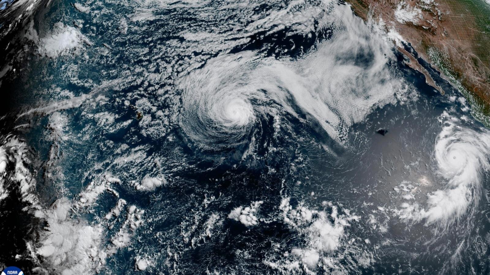 Genevieve becomes a major Pacific hurricane off Mexico, but no direct threat to land is forecast