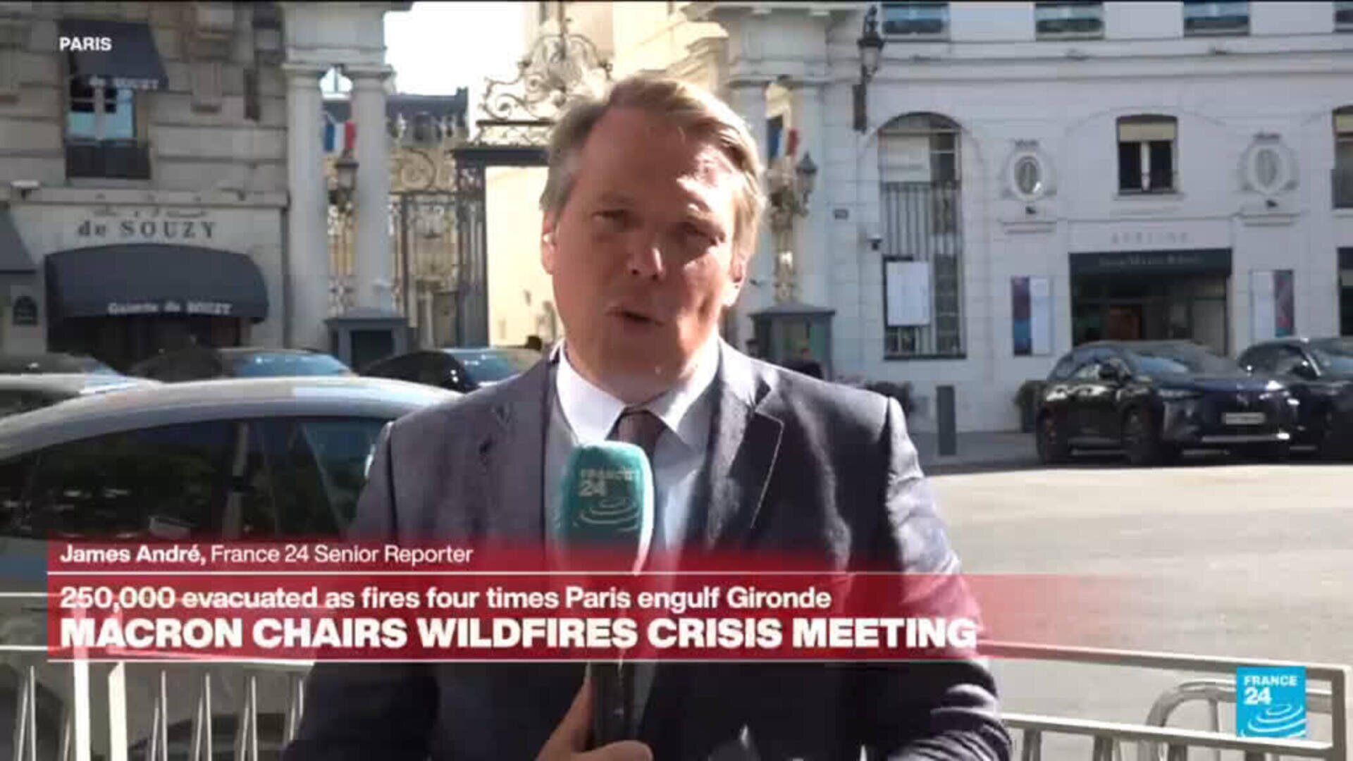 Macron calls crisis meeting as monster wildfires drive 250,000 from their homes