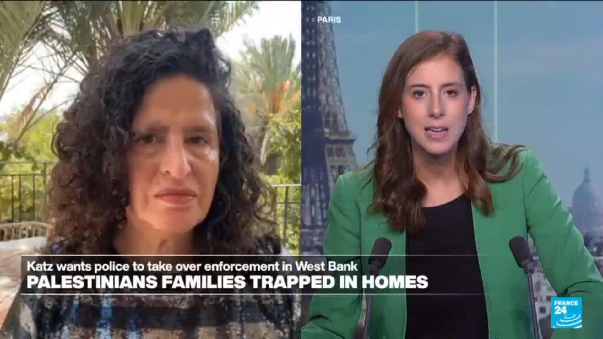 West Bank: Palestinians families trapped in homes