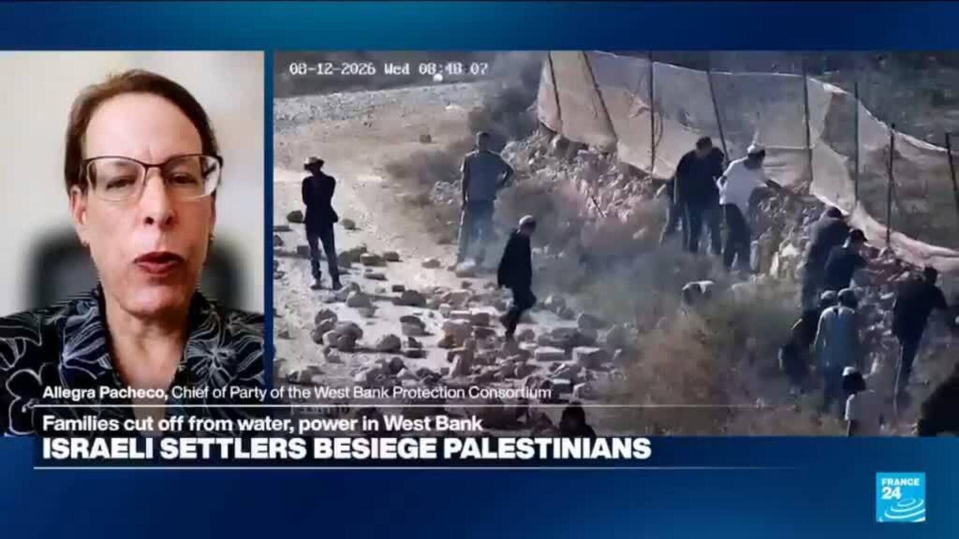 West Bank: "What we see is an escalation in methods