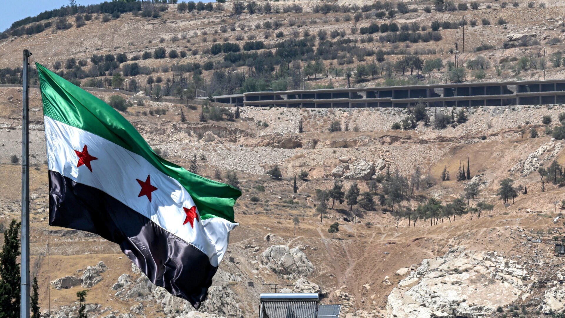 Middle East live: US says Israel behind strikes on military airport in Syria