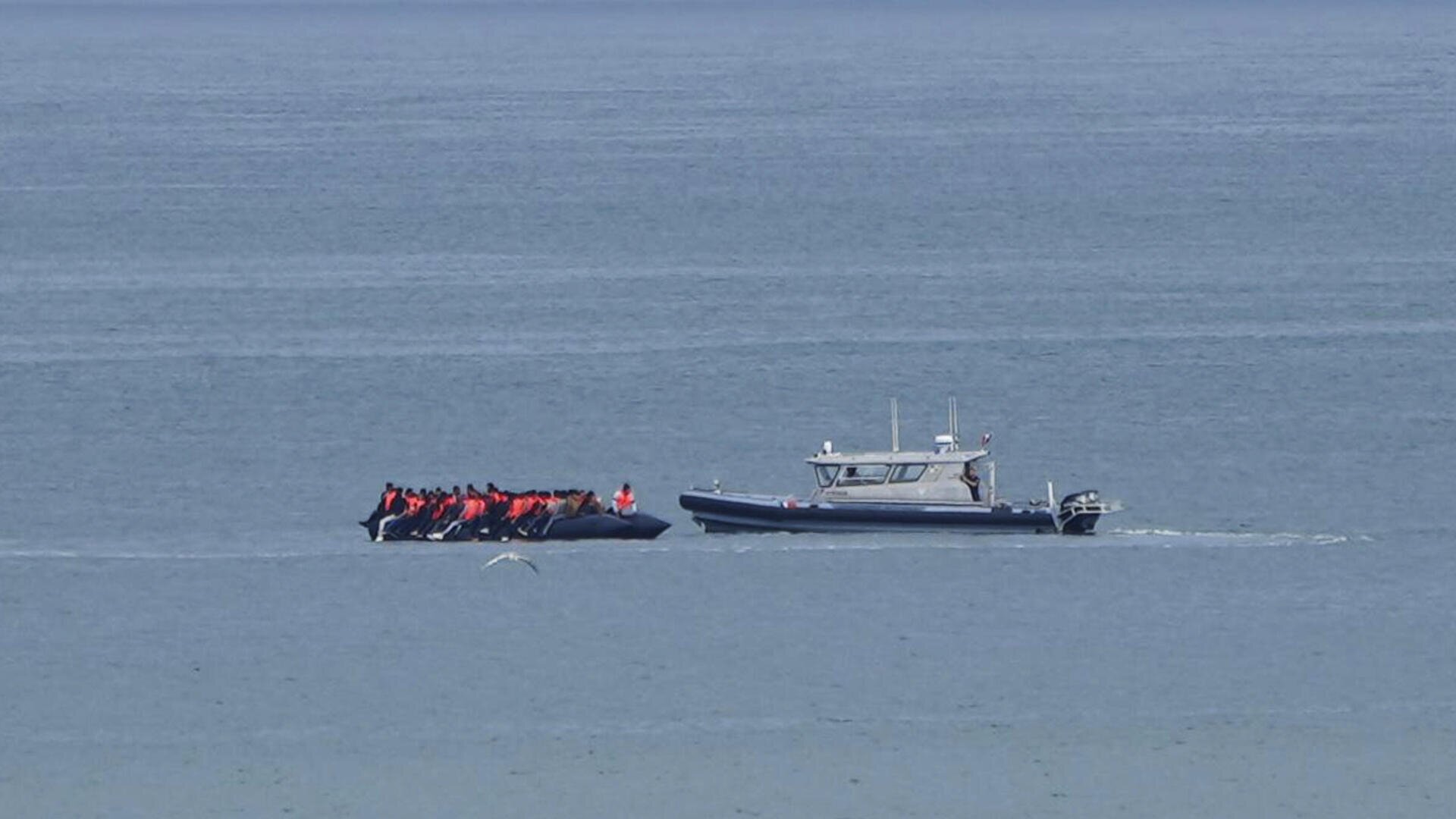 157 migrants rescued after boat catches fire during Channel crossing
