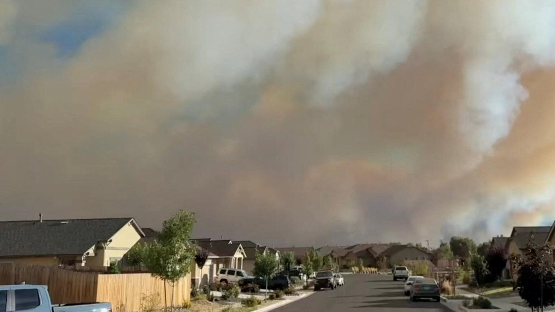 Scared to death': Over 40,000 people evacuated as Nevada's Hawk fire spreads