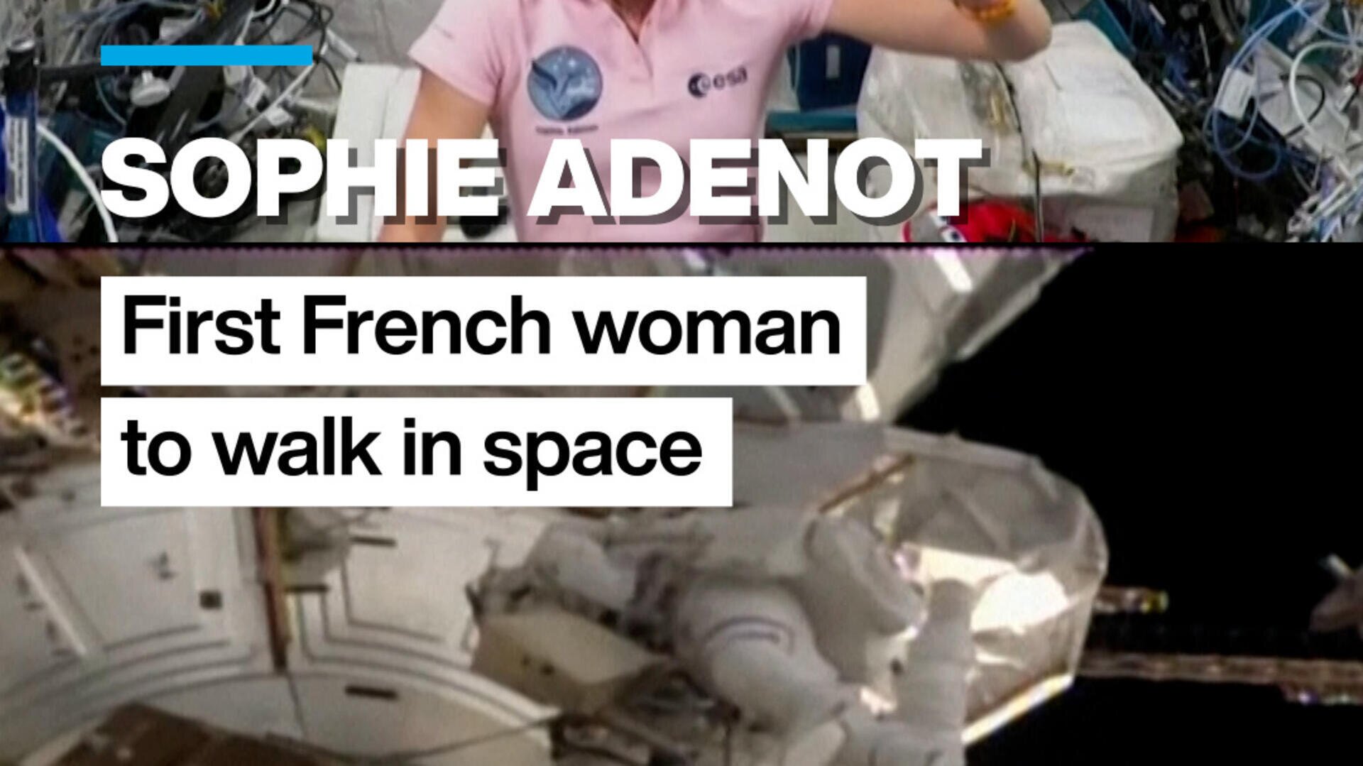 Sophie Adenot: First French woman to walk in space