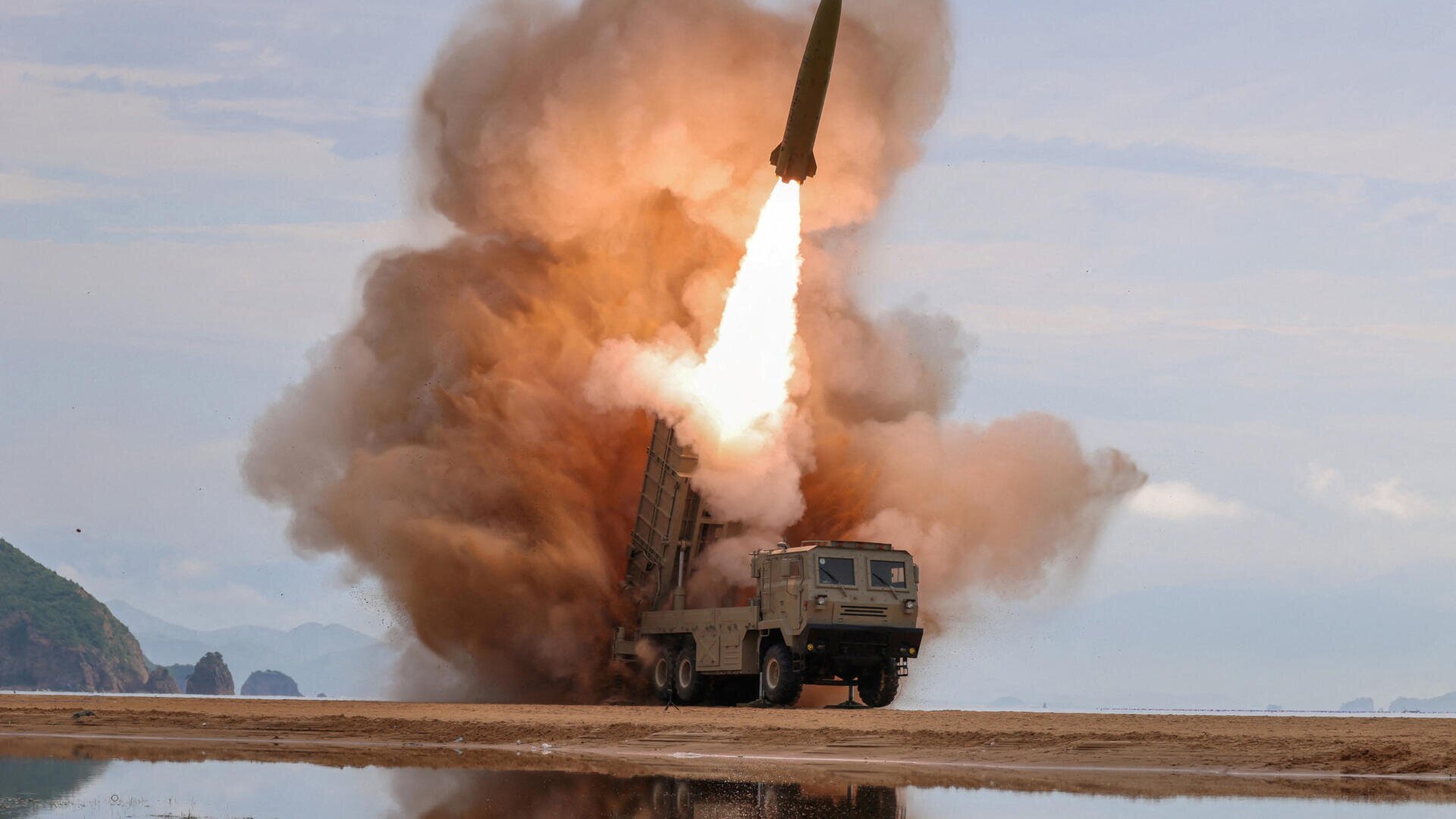 North Korea fires missiles after Trump touts meeting with Kim Jong-un this year