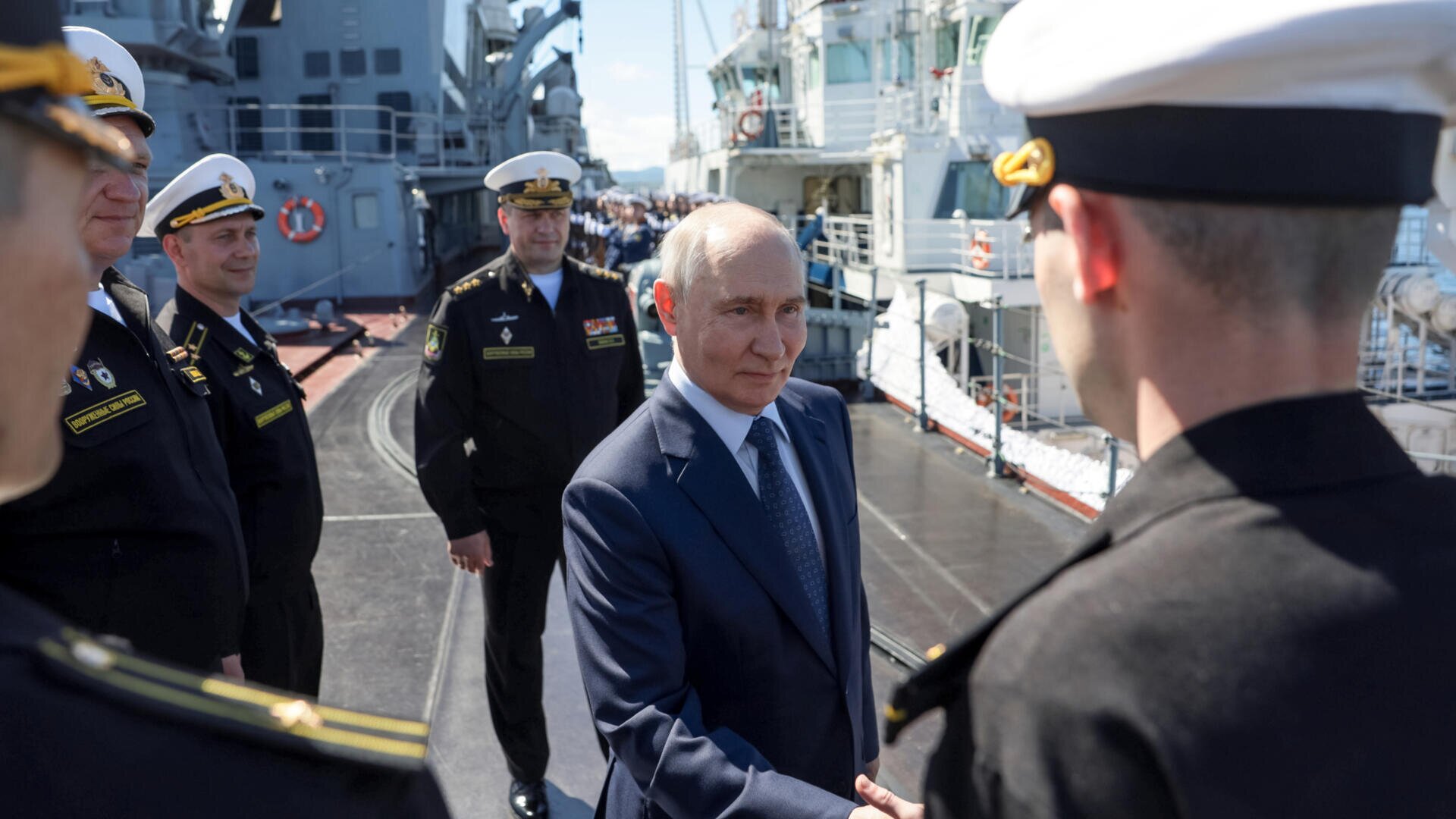 Putin visits disputed Kuril islands, sparking protest from Japan