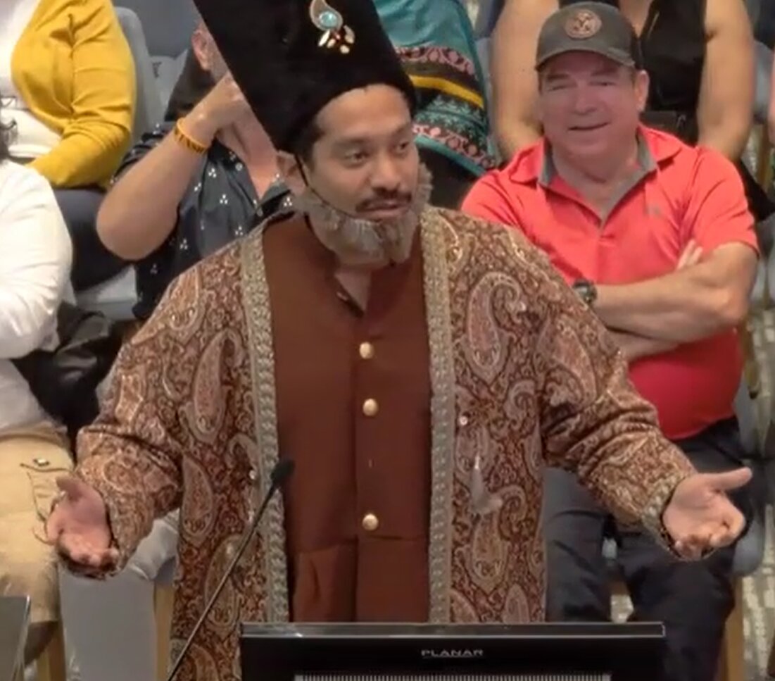 Man trolls Texas mosque protesters. Not everyone gets the joke.