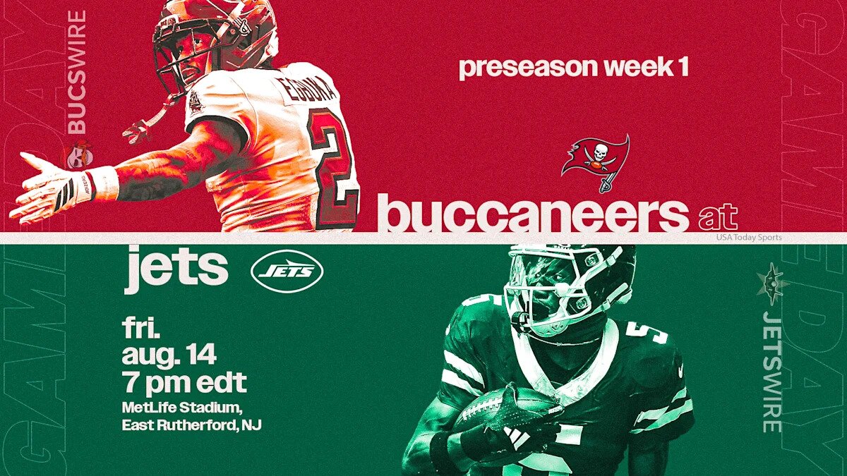 Jets vs. Buccaneers preseason live updates: NFL game score, highlights