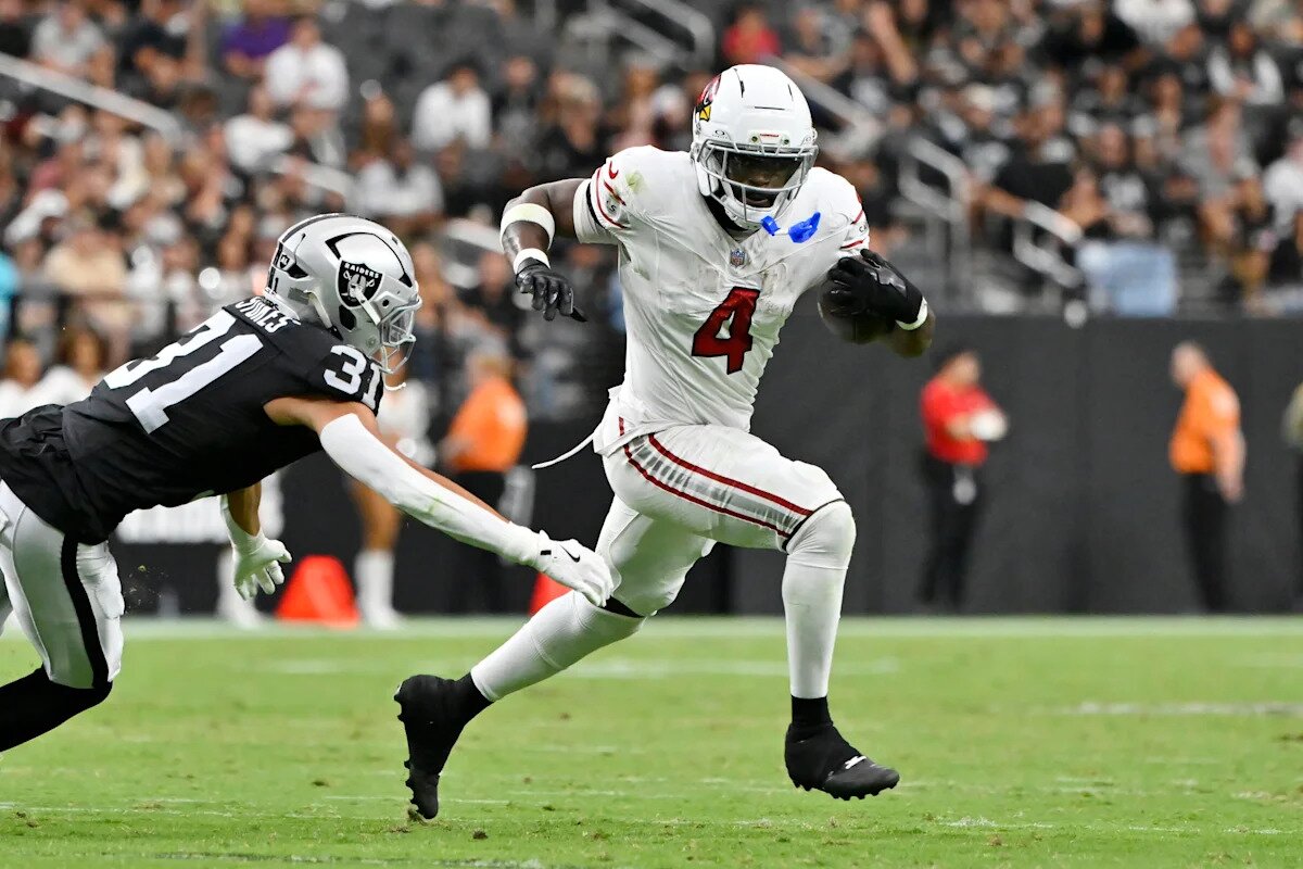 Cardinals rookie RB Jeremiyah Love to miss a week of practice with sore ankle