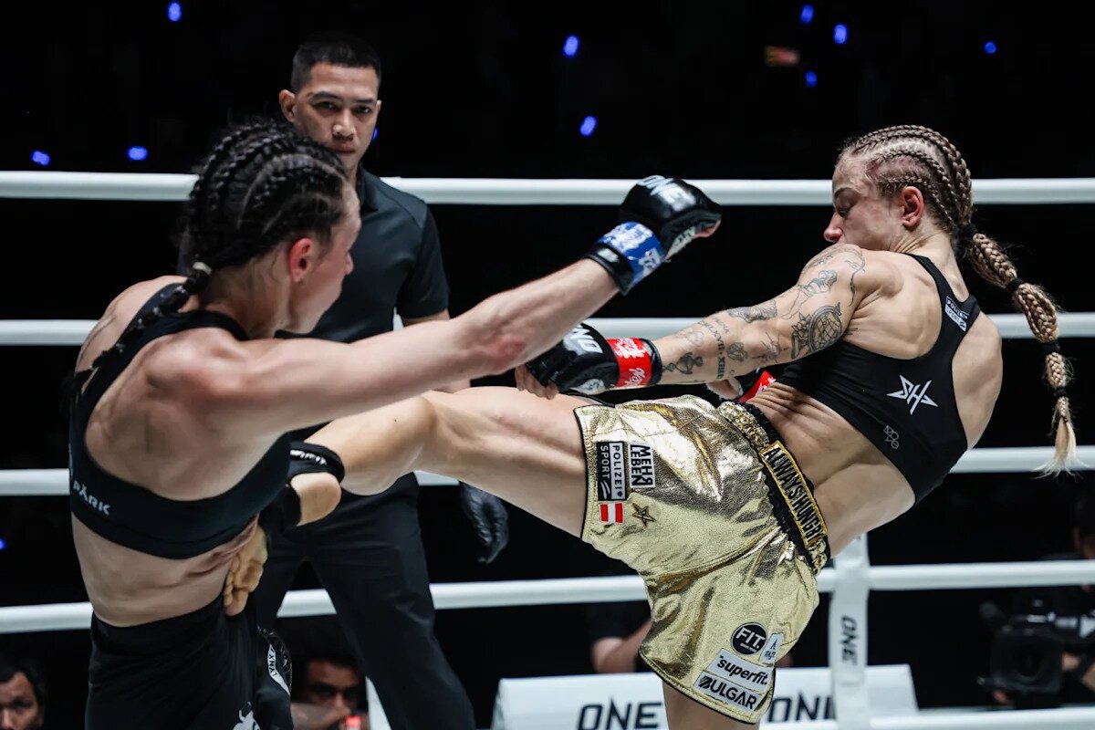 Stella Hemetsberger Finishes Natalia Diachkova To Retain Muay Thai World Title In ONE Fight Night 46 Main Event