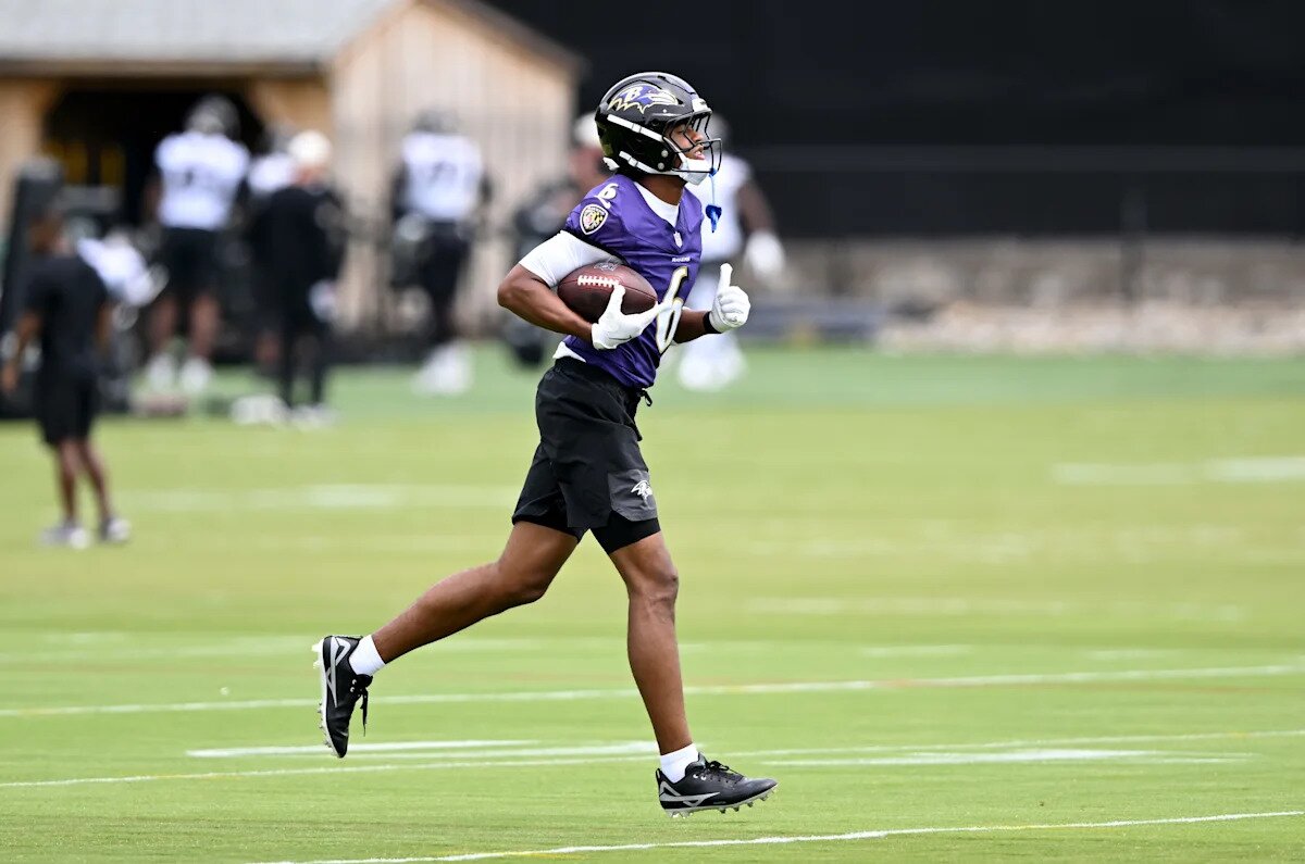 Ja’Kobi Lane gets 1st opportunity to validate Ravens training camp hype
