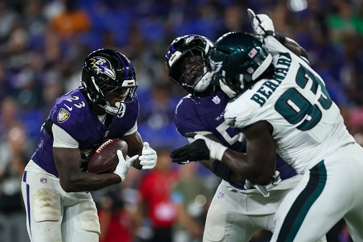 Ravens snap count vs. Eagles: Takeaways from preseason opener