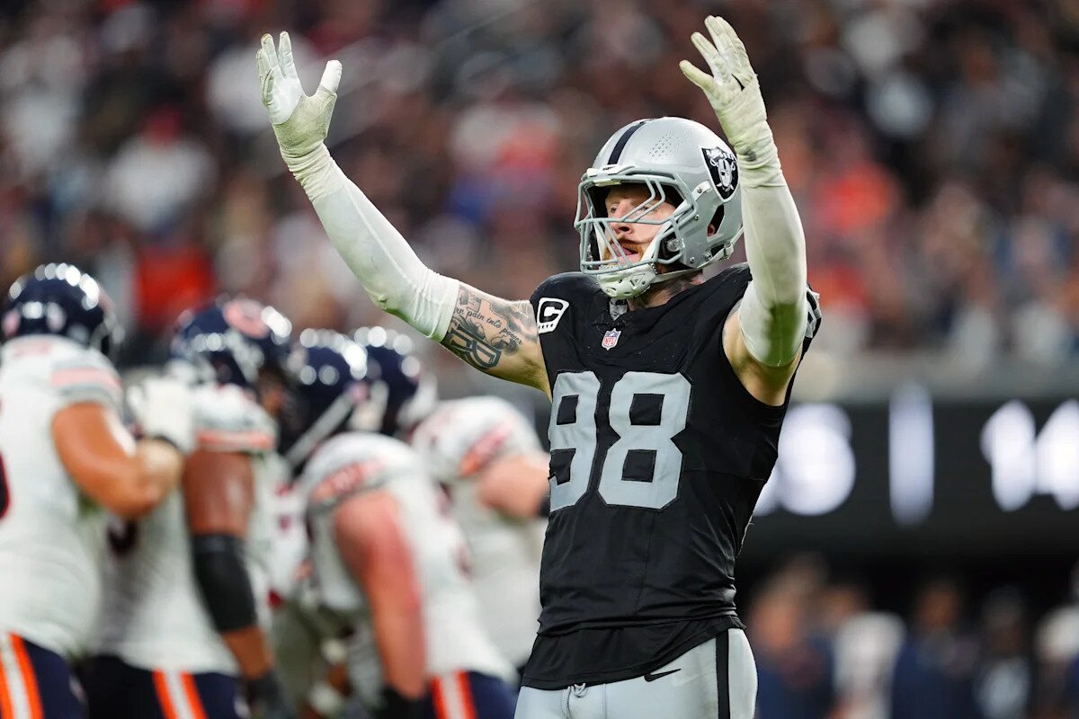 Raiders DE Maxx Crosby lands among elite on NFL Top 100 Players of 2026