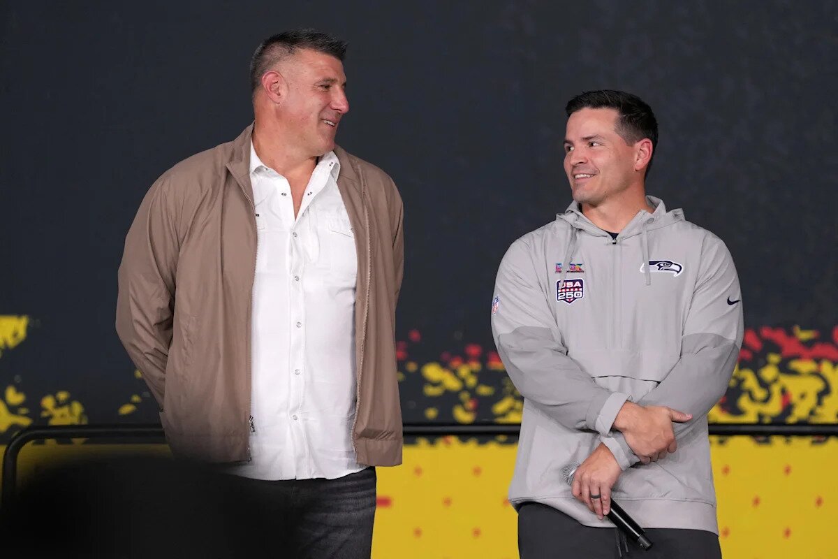 Mike Vrabel breaks silence on Tom Brady, Mike MacDonald SB rumors