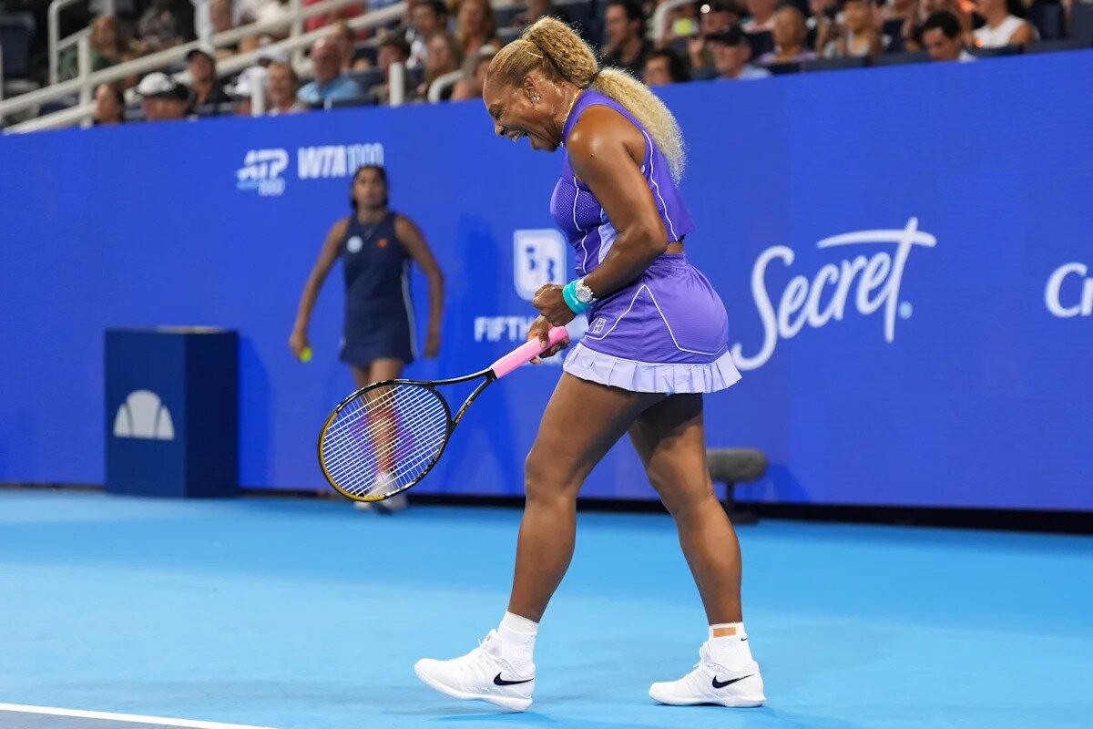 Serena Williams is back at the US Open, playing mixed doubles with Carlos Alcaraz