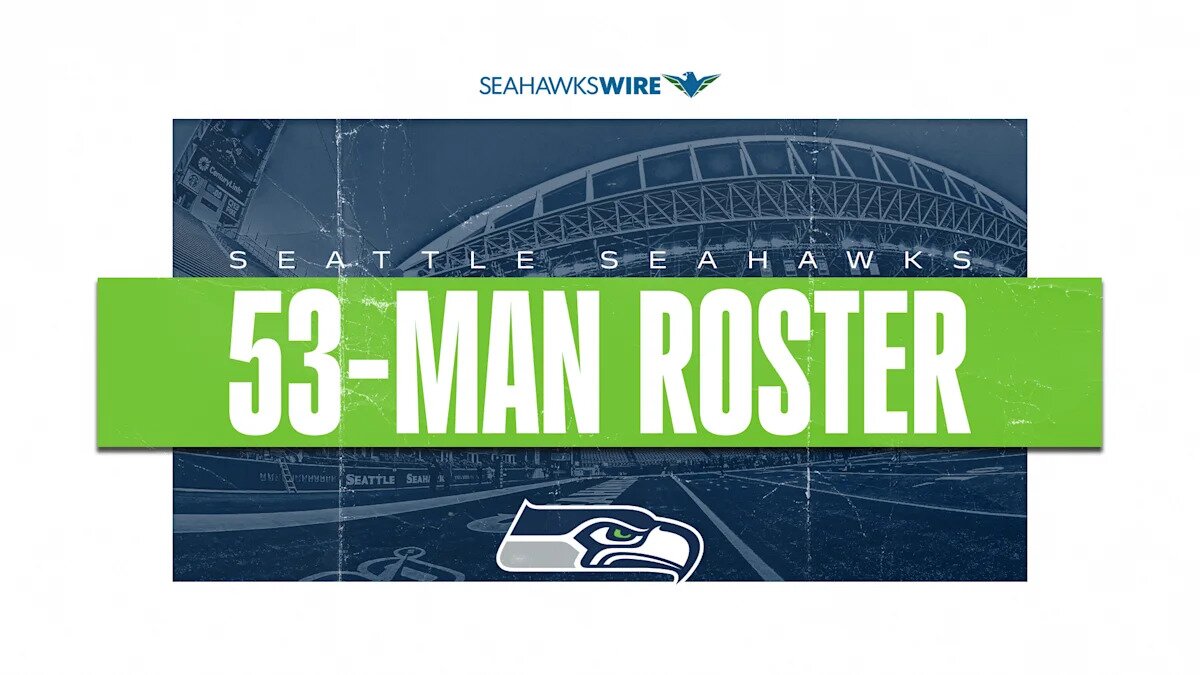 Seahawks 53-man roster for 2026 NFL season officially announced