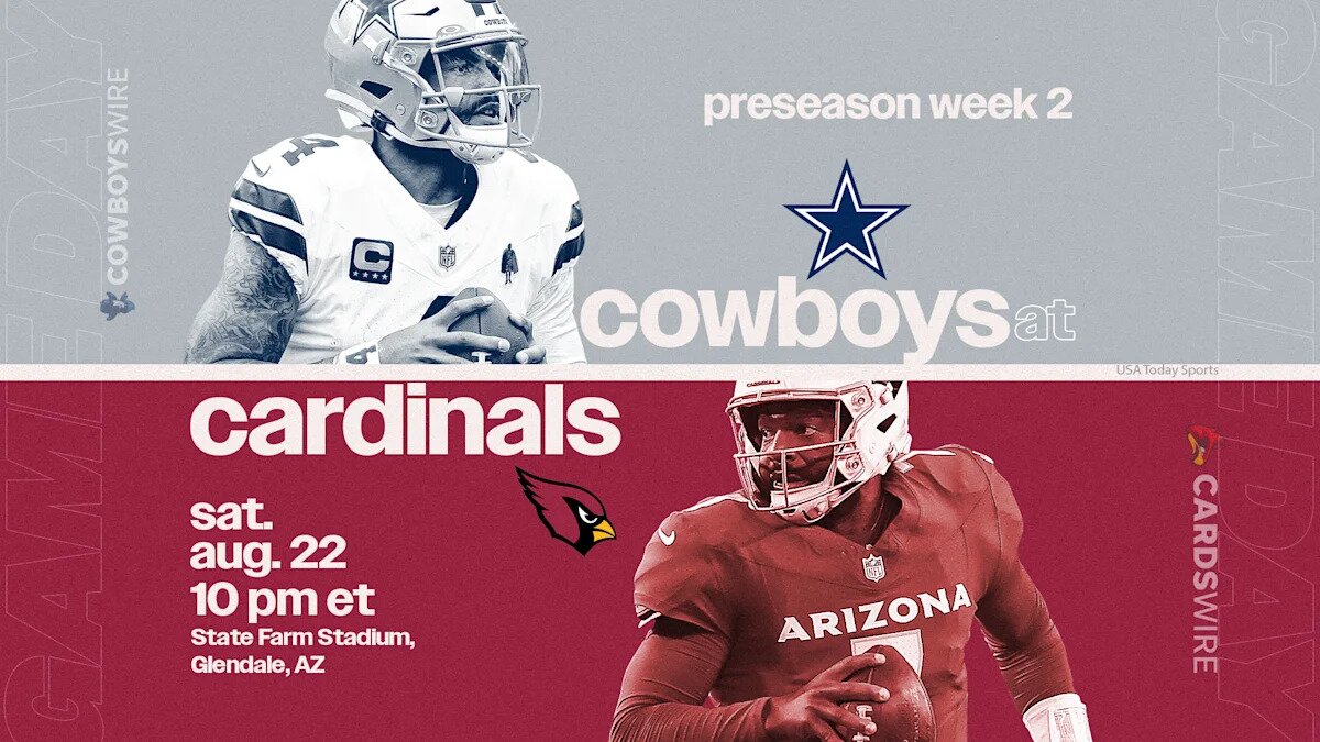 What TV channel is Cardinals vs. Cowboys on today? Time, TV schedule for NFL preseason game