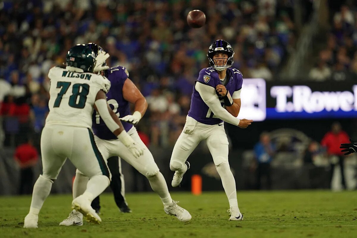Ravens lead Eagles 7-0 at halftime: Five takeaways from Baltimore
