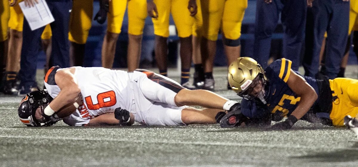 Notre Dame 2027 commit with an insane punt return touchdown