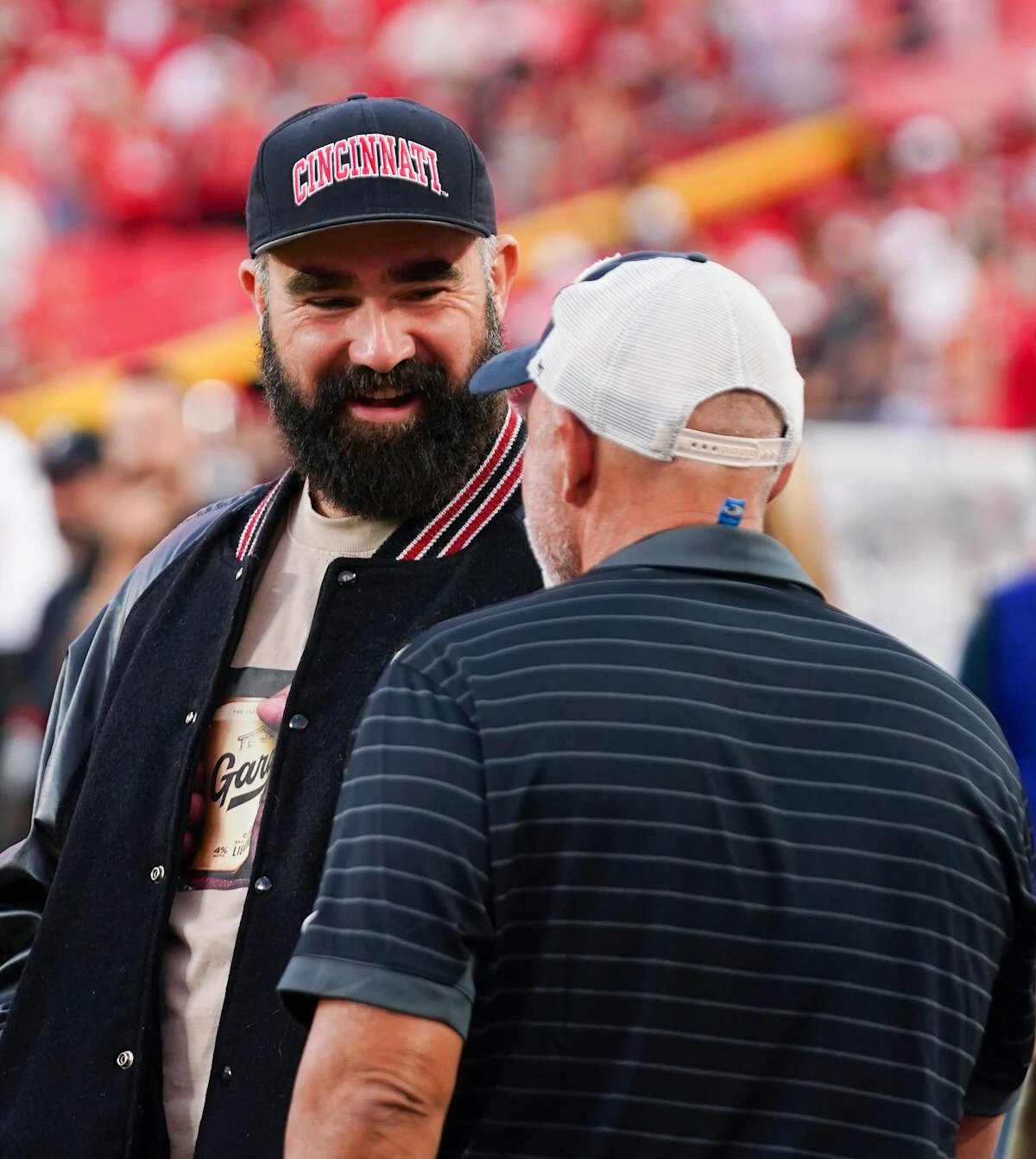 Cincinnati athletics tabs Jason Kelce for Hall of Fame honor