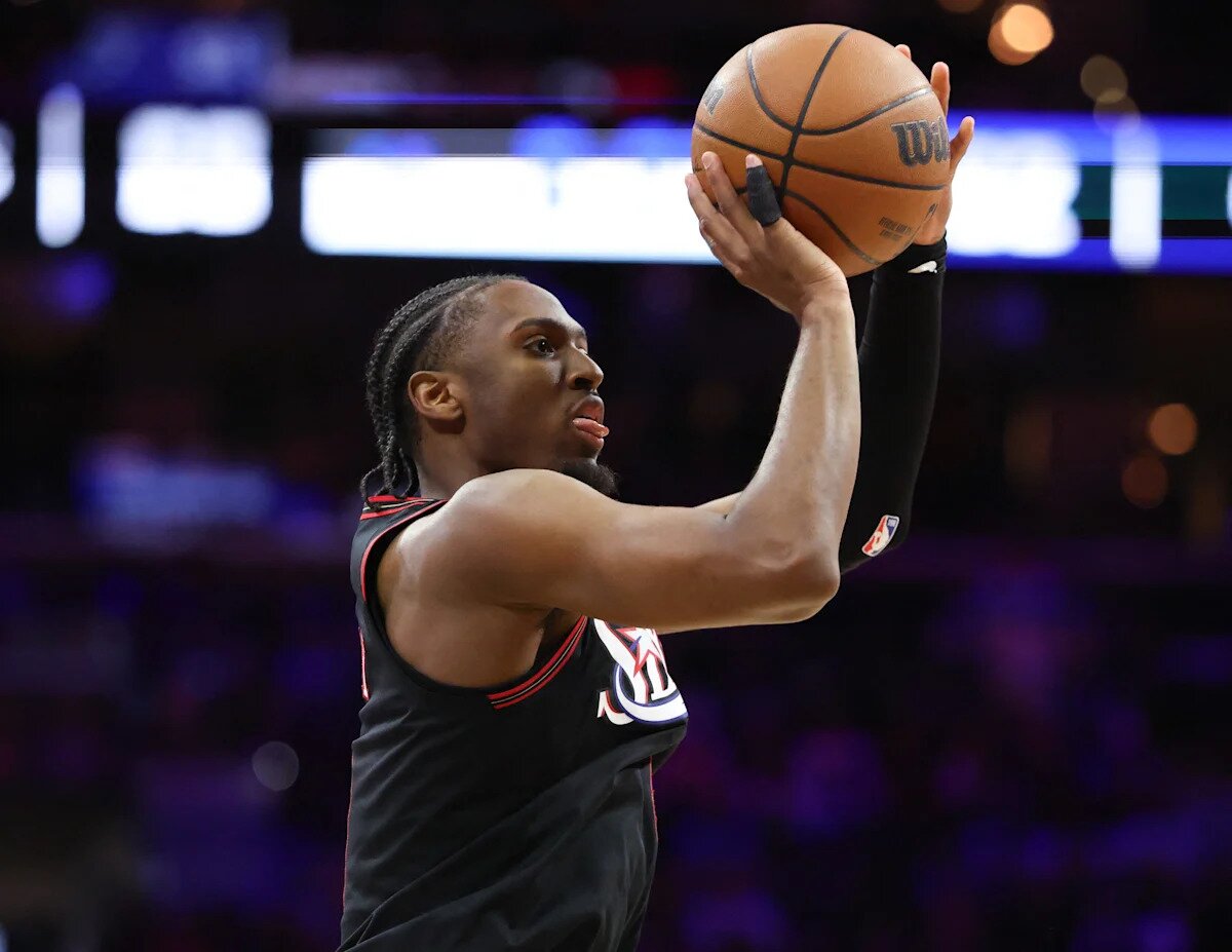 Sixers star Tyrese Maxey breaks down his first signature shoe