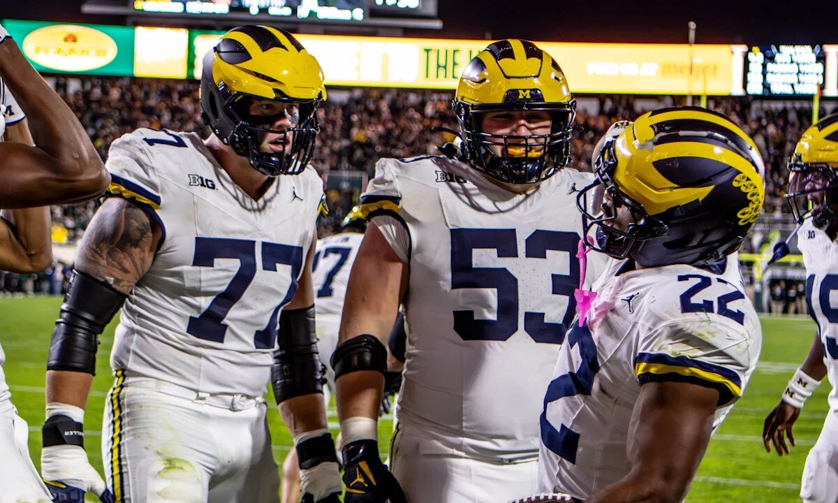 Kyle Whittingham breaks down Michigan football's OL competition