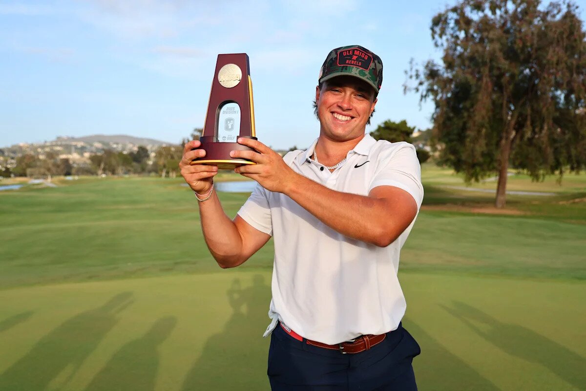 NCAA champion Michael La Sasso eyes first pro win at LIV Golf Indianapolis