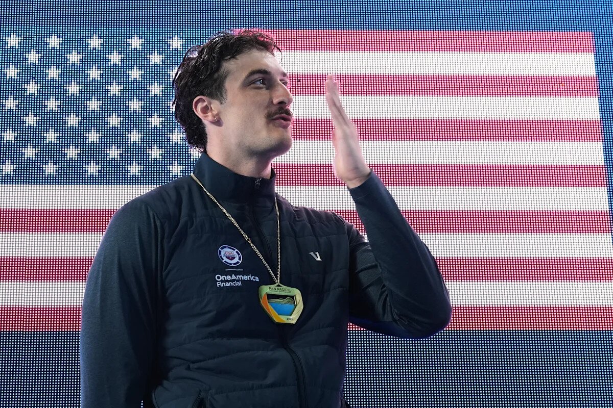 From Indiana U operations desk to Pan Pacs podium: Van Mathias’ 4-medal breakout in the pool