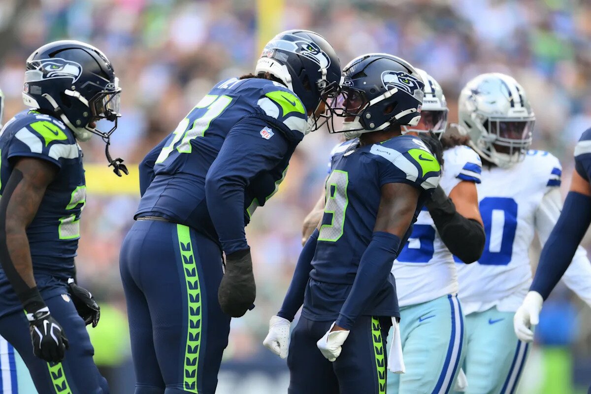 Seahawks rookie S Bud Clark carted off with apparent leg injury