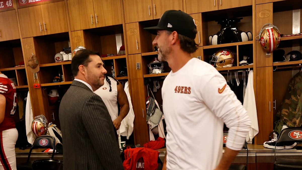 Kyle Shanahan: Jed York's arrest "has no effect on us