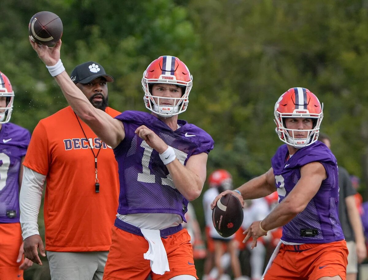 What Dabo Swinney said about Clemson football QB competition after first scrimmage