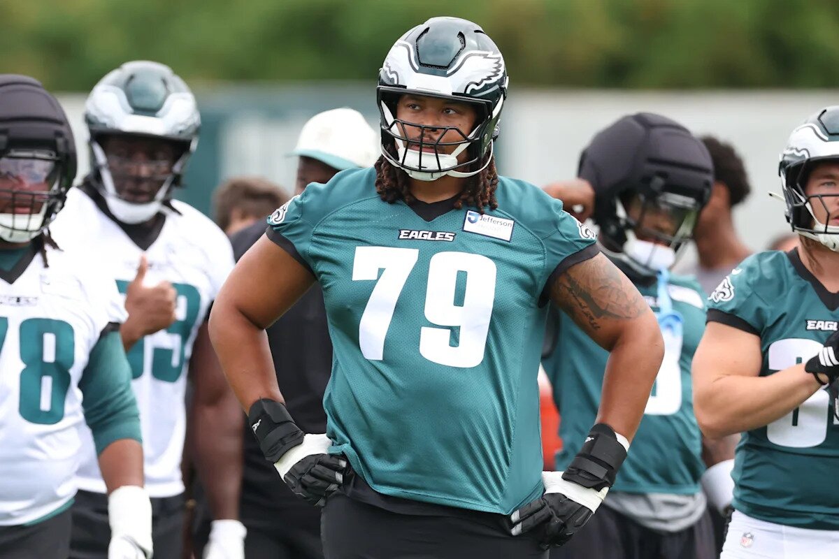 Six Eagles position battles to watch against the Ravens