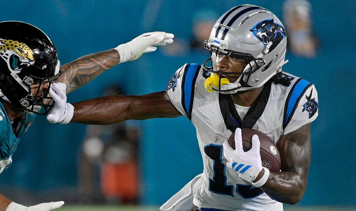 Panthers WR named amongst NFL's biggest winners from Week 2 of the preseason