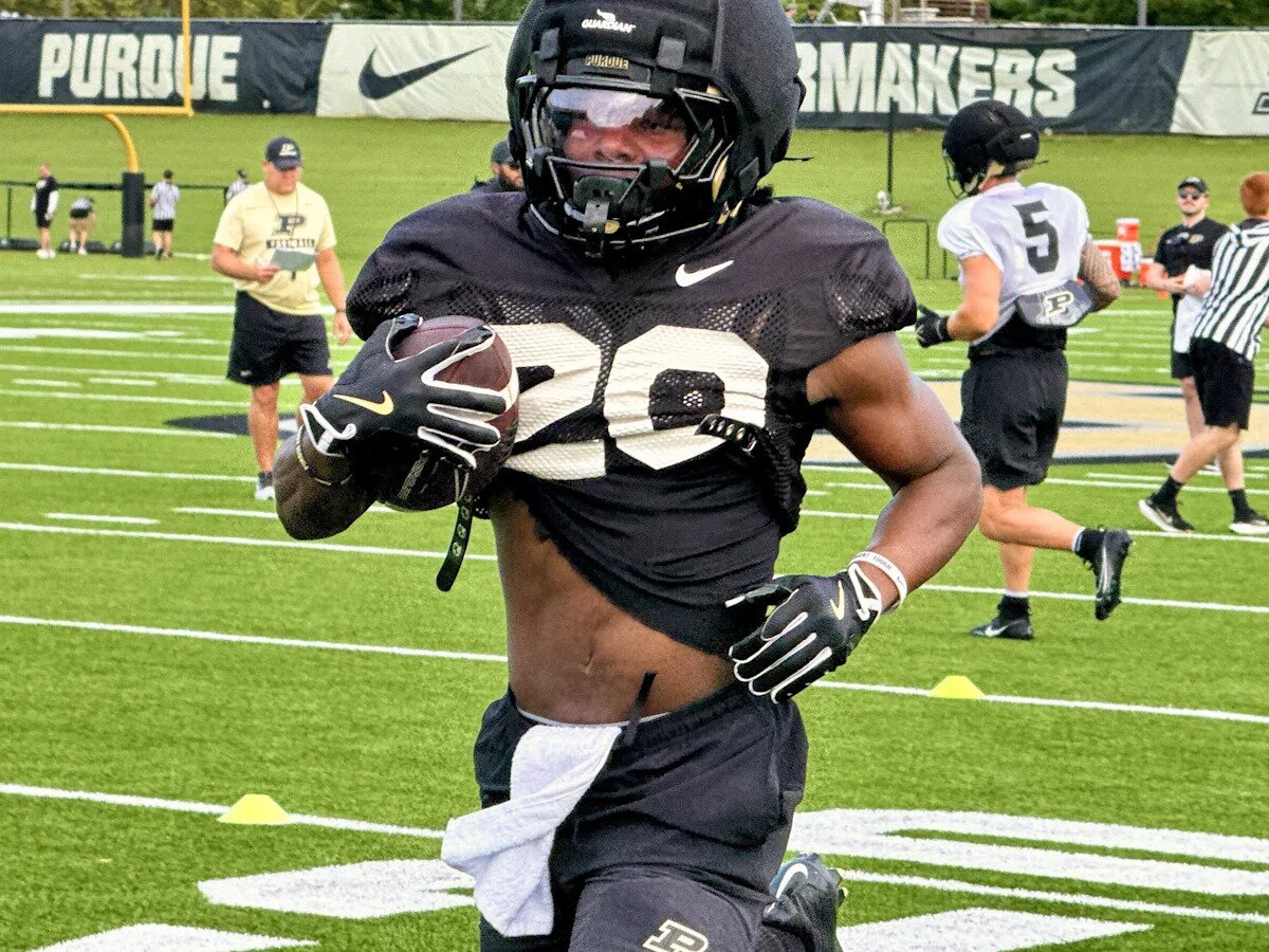 Could Purdue football's top transfer be one of smallest players? Change-of-pace back impressing