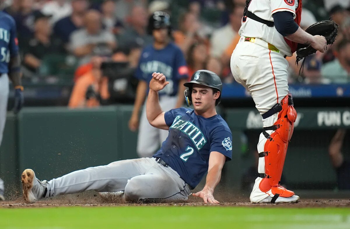 Cole Young powers the Mariners past the Astros 10-5 with a homer and 4 RBIs