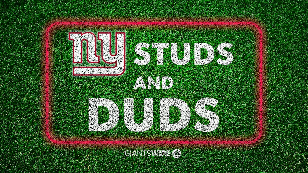 Studs and duds from New York Giants' preseason Week 1 loss to Vikings