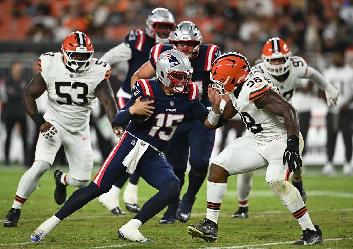 Studs and duds from Patriots preseason finale blowout loss to Browns