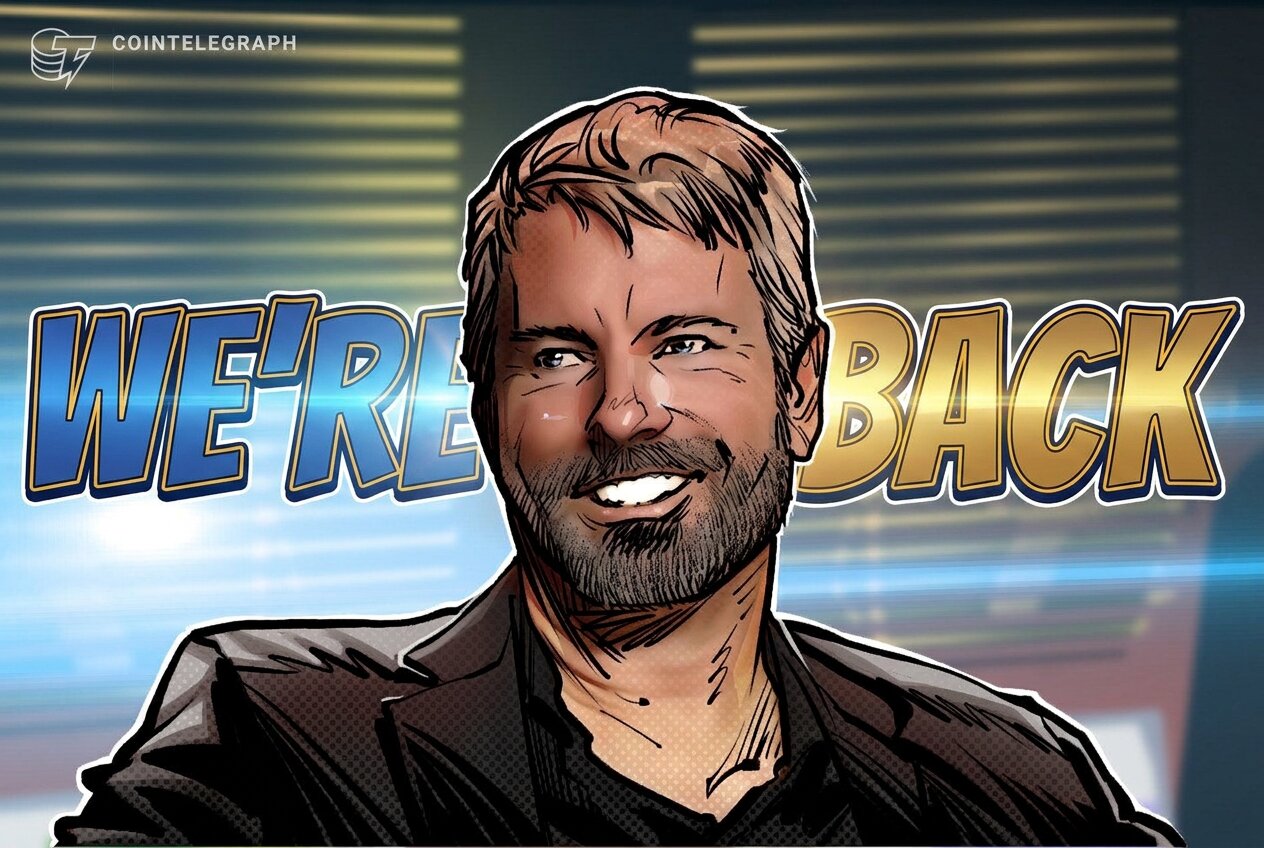 Saylor signals Strategy is ‘Back’ to Bitcoin buying