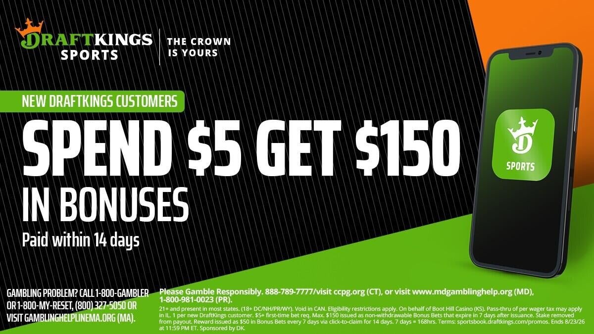 Use DraftKings promo code to get $150 in bonus bets by targeting Rays vs. Rangers, MLB betting on Tuesday