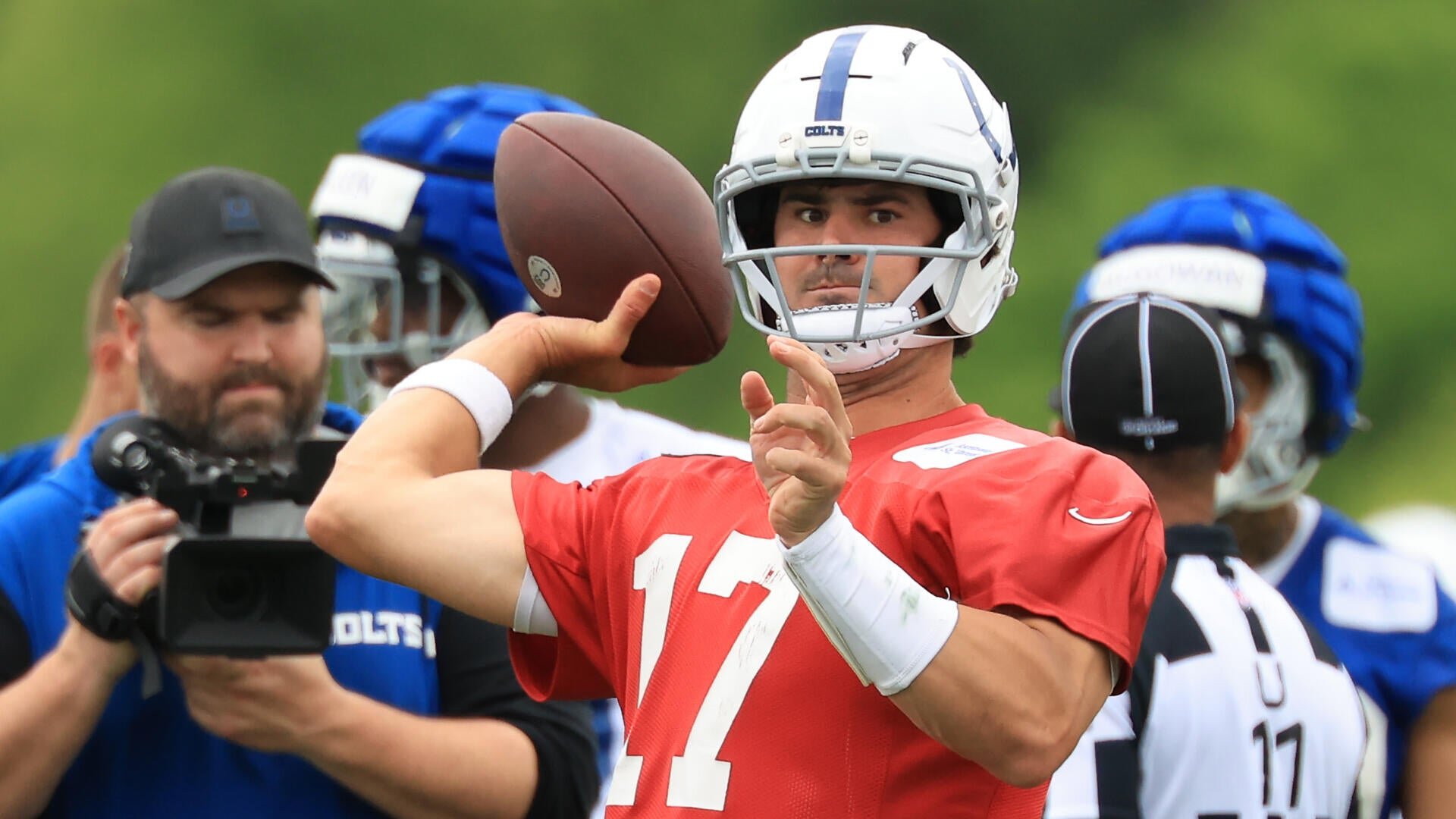 Colts QB Daniel Jones declares himself ready for training camp after recovering from season-ending injury