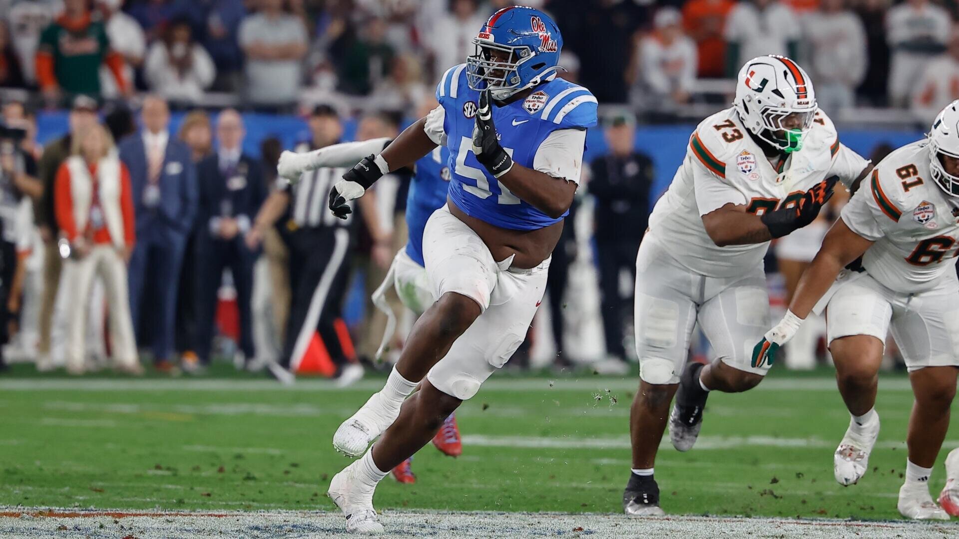 LSU expected to add ex-Ole Miss star DT Zxavian Harris after NFL stint in late boost for Lane Kiffin