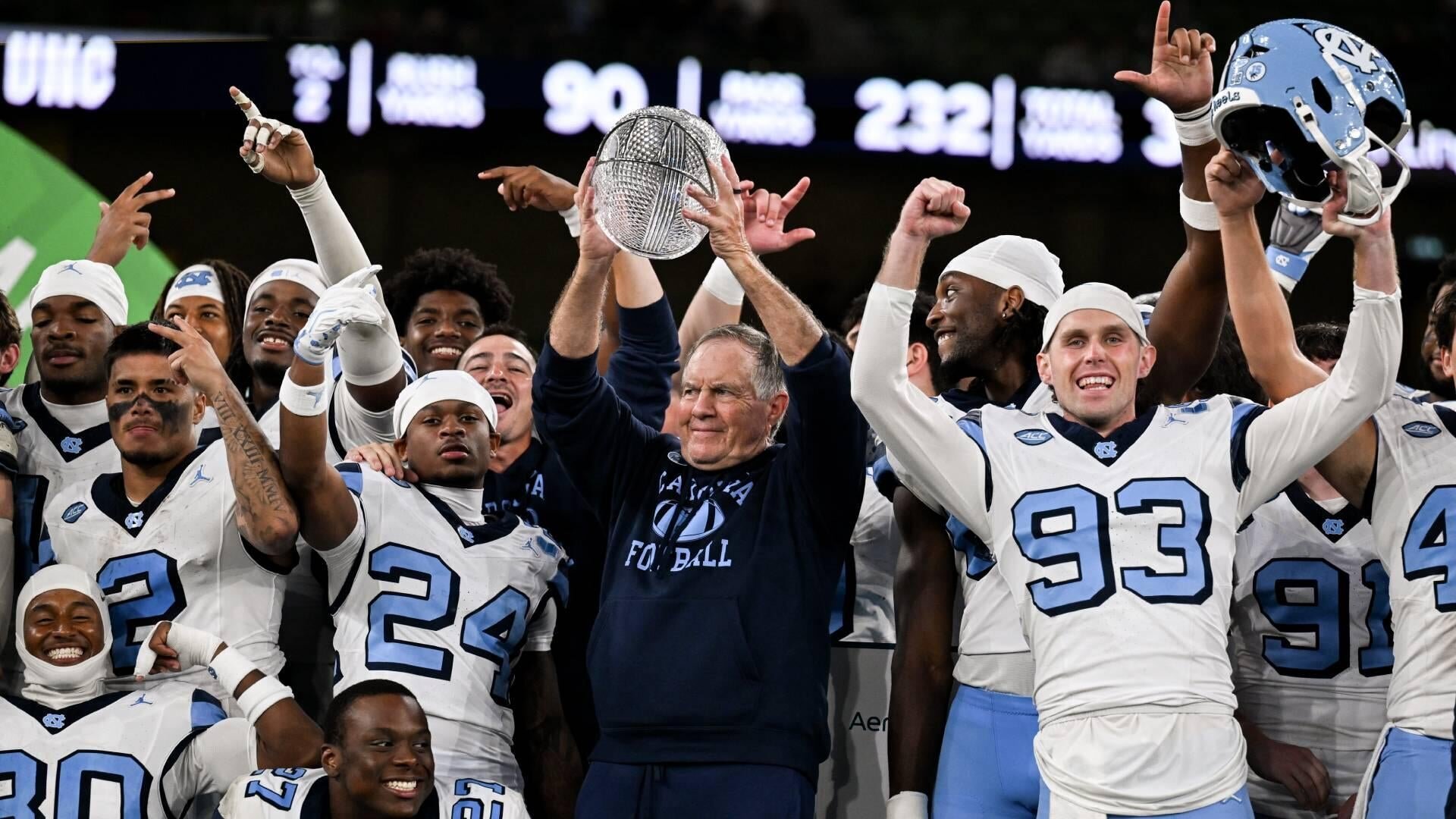 College football winners, losers in Week 0: Bill Belichick's biggest college win, NC State barely shows up