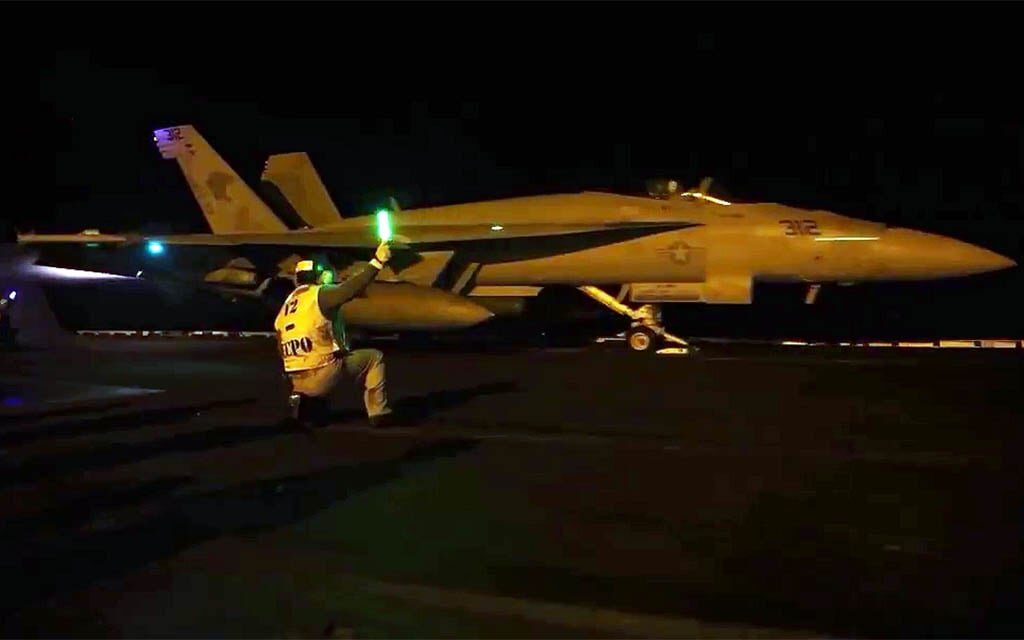 US strikes Iran’s Revolutionary Guards in ‘powerful response’ to attacks on its forces