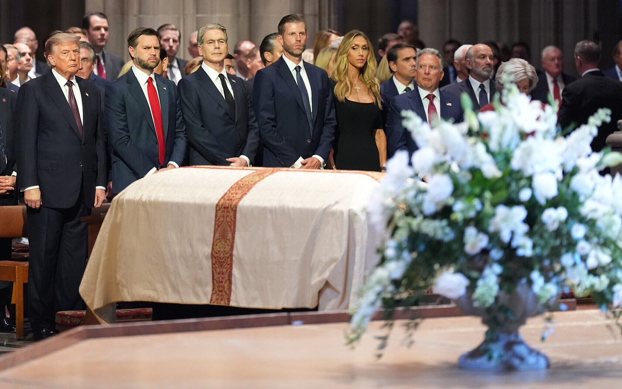 He loved Israel’: Lindsey Graham eulogized by Trump and other dignitaries at DC funeral