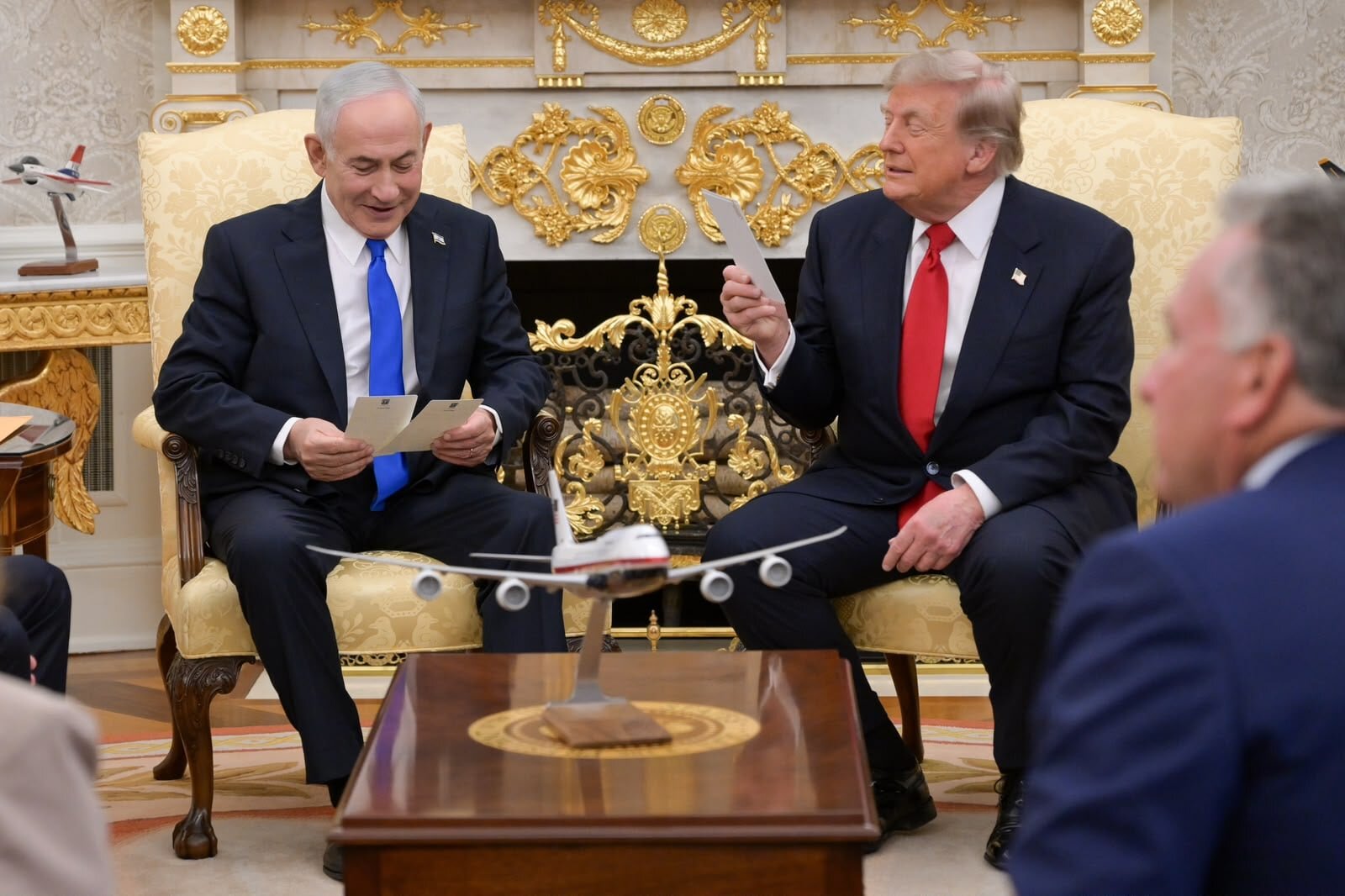 An exchange of ideas’: Inside Netanyahu’s Oval Office meeting with Trump