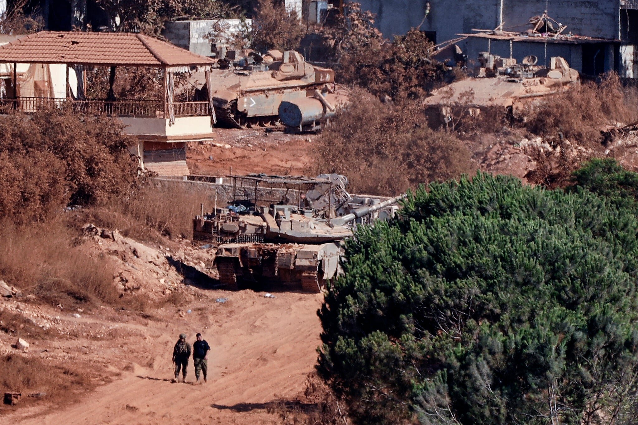 Lebanese PM says Israel breaching international law as Katz boasts of ‘destroying all houses