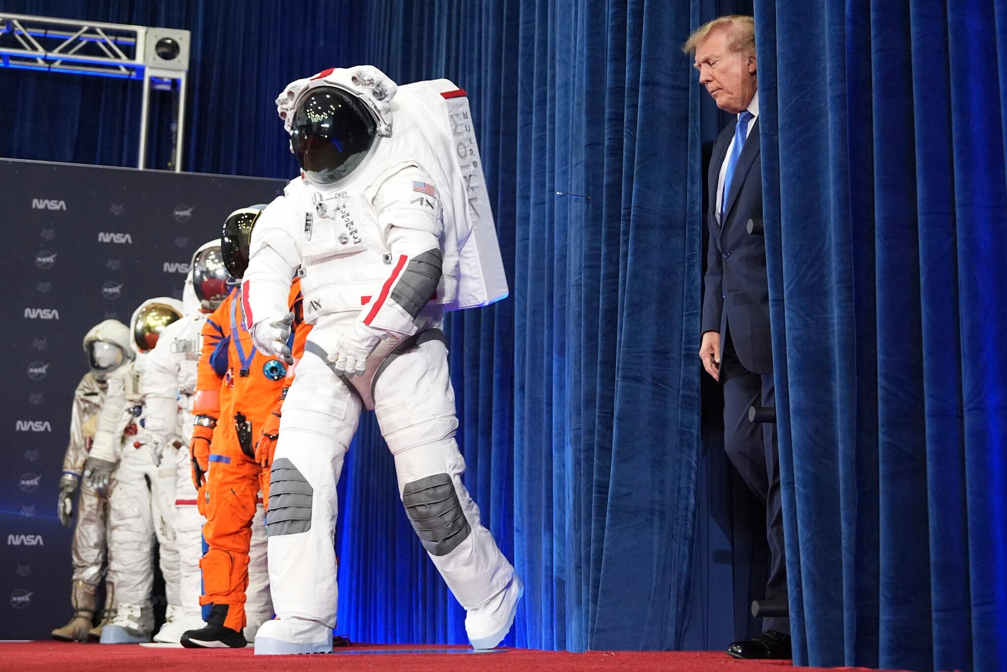 Space is the hot thing’: Trump signs order to create a US Space Academy